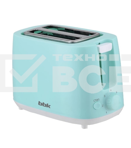 Тостер BBK TR82 снежная мята