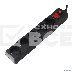 Сетевой фильтр Гарнизон EHLB-1 5р 10А 1.8м черный, фото6