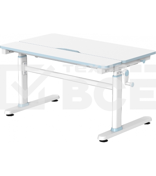 Стол детский Cactus CS-KD01-LBL столешница МДФ, голубой 100x80x60см