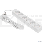 Удлинитель STANDARD 6 гнезд, 3м, 3х1,0мм², с/з, белый REXANT, фото6