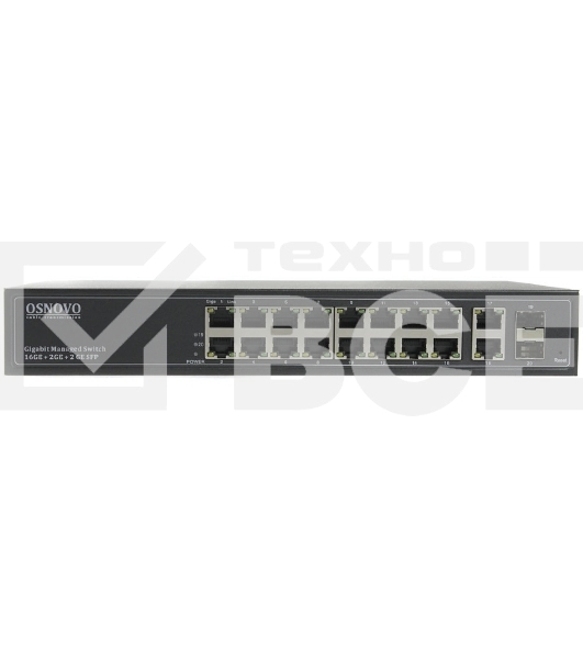 Коммутатор Osnovo SW-71802/L неуправляемый