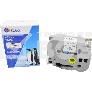 Картридж ленточный G&G GG-TZE261 черный на белом 36x8 для Brother PT- P900W, P950W, 9700PC