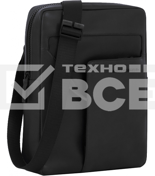 Сумка Piquadro Wollem CA1816W129/N черный полиэстер/натур.кожа
