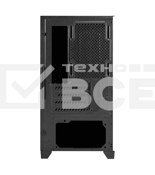 Компьютерный корпус Minitower ExeGate i3 SEA LE (mATX, без БП, 1хUSB+1хUSB 3.0, HD аудио, черный, передняя и боковая панели - закаленное стекло)
