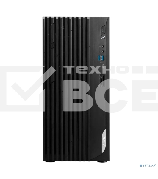 Мини ПК MSI Pro DP180 14A-875XRU i5 14400 (2.5) 16Gb SSD 512Gb UHDG 730 CR без ОС 2.5xGbitEth+1xGbitEth WiFi BT 500W черный (9S6-B0A741-1068)