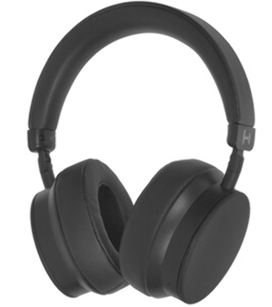 Беспроводные наушники Harper HB-715 черный, накладные, Bluetooth, складная конструкция, до 24 ч.