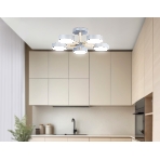 Светильник Ambrella light FL4826/5 GR серый 3000K-6400K 65W D580*160 (ПДУ ИК), фото4