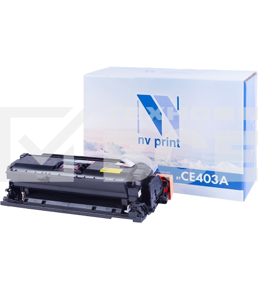Картридж лазерный NV Print совместимый HP CE403AMagenta для CLJ Color M551 (6000k)