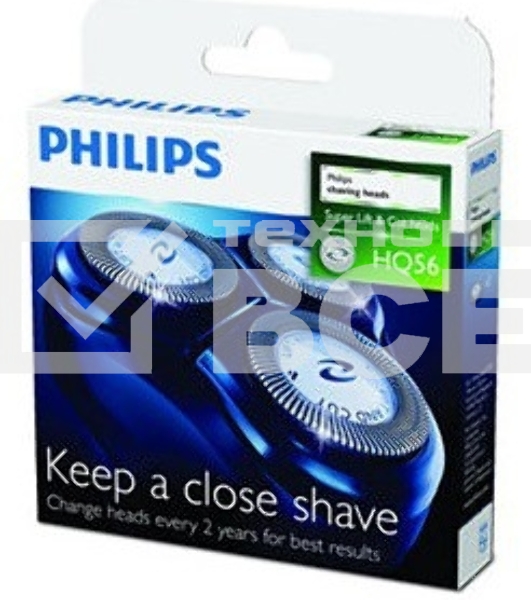 Сменная головка Philips HQ56/50 для бритв (упак.:3шт)