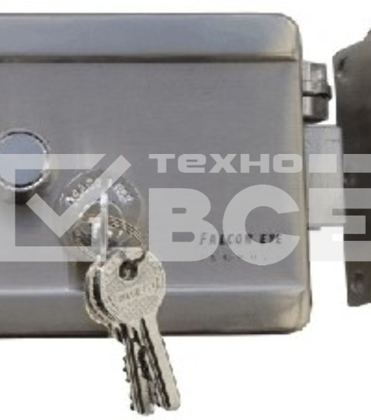 Замок электромеханический Falcon Eye FE-2369 сталь серебристый