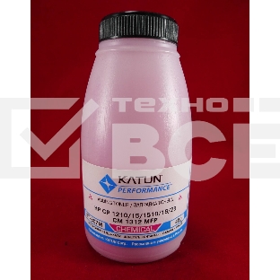Тонер HP CP 1210/15/1510/18/25/CM 1312 MFP Magenta, химический (фл.45г.) Katun фас. Россия