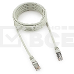 Патч-корд FTP Cablexpert кат.5e, 3м, литой, многожильный (серый), фото4