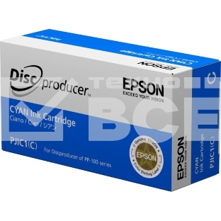 Картридж струйный PJIC1(C) голубой INK CARTRIDGE PP-100