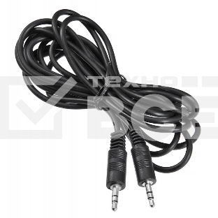 Кабель соединительный аудио Buro BAAC002-3 Jack 3.5 (m)/Jack 3.5 (m) 3м. черный BAAC002-3