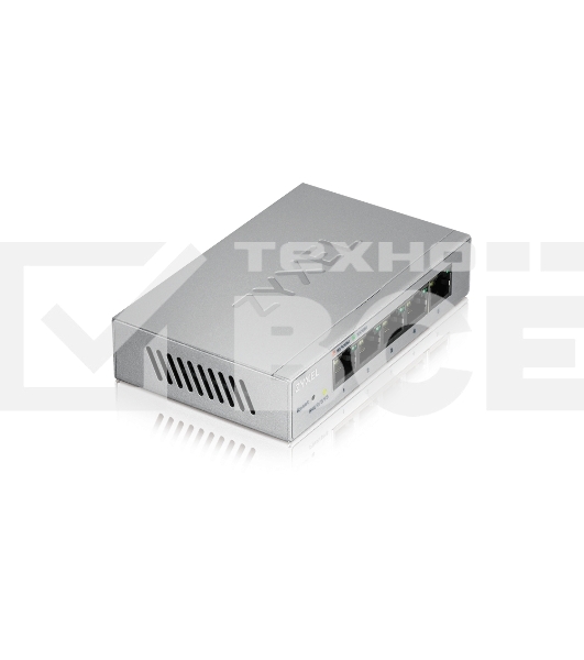 Коммутатор ZYXEL GS1200-5 Smart 5-port GbE Web Managed Switch, VLAN, IGMP, QoS, Link Aggregation