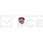 Выключатель клавишный круглый 250V 3А (2с) ON-OFF красный Micro Rexant, фото 1