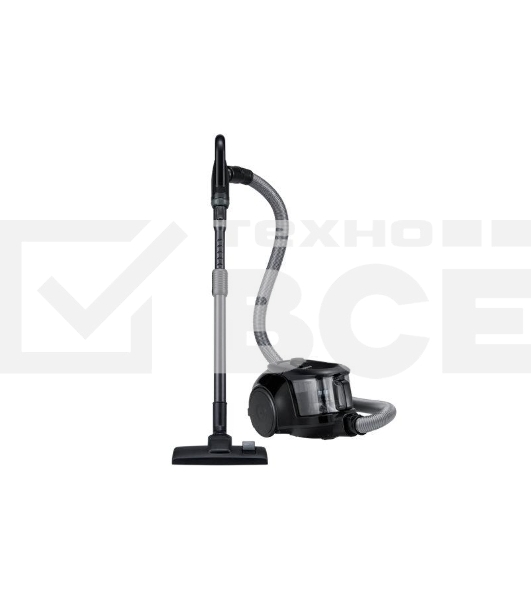 Пылесос Samsung VC18M21D0VG/EV титан, 380/1800 Вт, уборка сухая, пылесборник контейнер 1.5 л