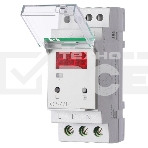 Реле напряжения CP-721-1 (однофазное; цифровая индикация; напряжение питания 50-450В контакт 1NO 63А встроен. таймер регистрация аварий в памяти индикация текущего напряжения) (аналог УЗМ) F&F EA04.009.013, фото3