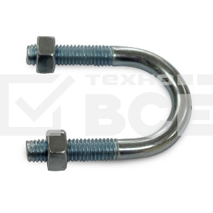 Хомутик С438 М8 (1 дюйм) У2 ЗЭТА zeta41811