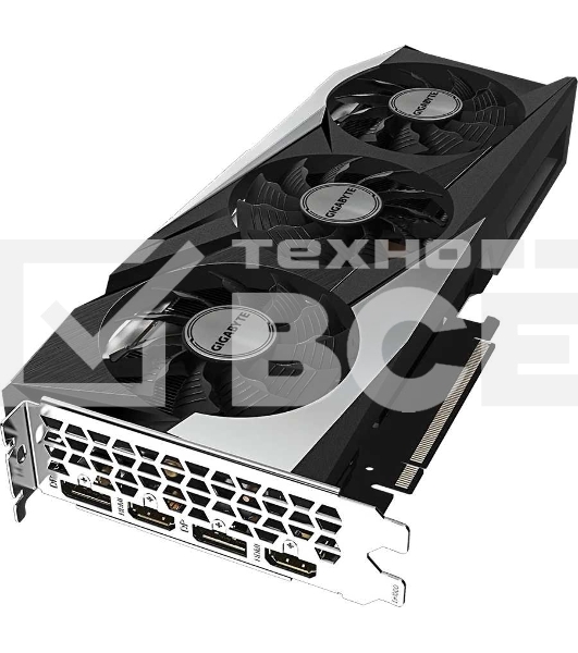 Видеокарта Gigabyte GV-N3060GAMING OC-12GD 2.0 LHR GDDR6 1837/15000/HDMIx2/DPx2/HDCP Ret