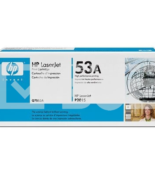 Картридж лазерный HP Q7553A черный для LaserJet P2015 3000 стр.