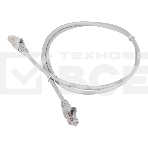 Патч-корд LANMASTER LSZH FTP кат.6, 5.0 м, серый, фото2