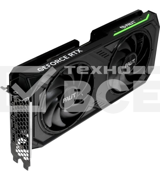 Видеокарта Palit PA-RTX4070 DUAL 12GB  PCIE16 12288Mb 192 GDDR6X 1920/21000 HDMIx1 DPx3 HDCP Ret