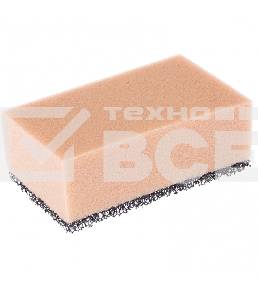 Губка комбинированная для удаления эпоксидной затирки Сибртех 160х95х60 мм