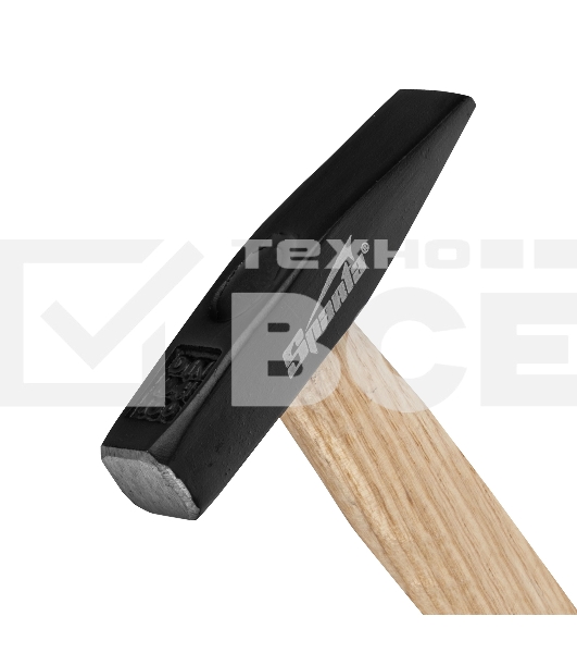 Молоток Sparta слесарный, 100 г, квадратный боек, деревянная рукоятка