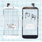 Сенсорное стекло (тачскрин) для Alcatel One Touch Pop C9 7047D, белое, фото3