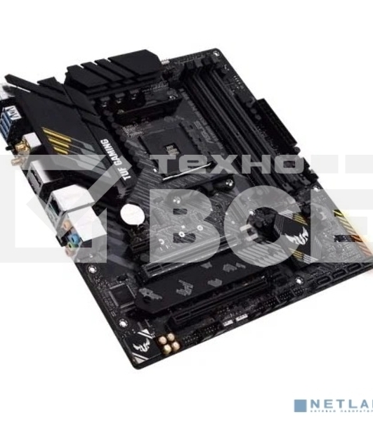 Материнская плата ASUS TUF GAMING B550M-PLUS WI-FI II, AM4, AMD B550, 4xDDR4, 4xSATA, 2xM.2, 1xPCIe 4.0 x16, 1xPCIe 3.0 x4, 1xPCIe x1, 1xDP, 1xHDMI, 1x 2.5Gb LAN, 1xUSB-C 3.2 Gen 2, 4xUSB-A 3.2 Gen 1, 2xUSB-A 2.0, 5x3.5 мм, TOSLINK, 7.1, mATX