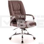 Кресло Everprof Kent TM Экокожа Коричневый, фото2