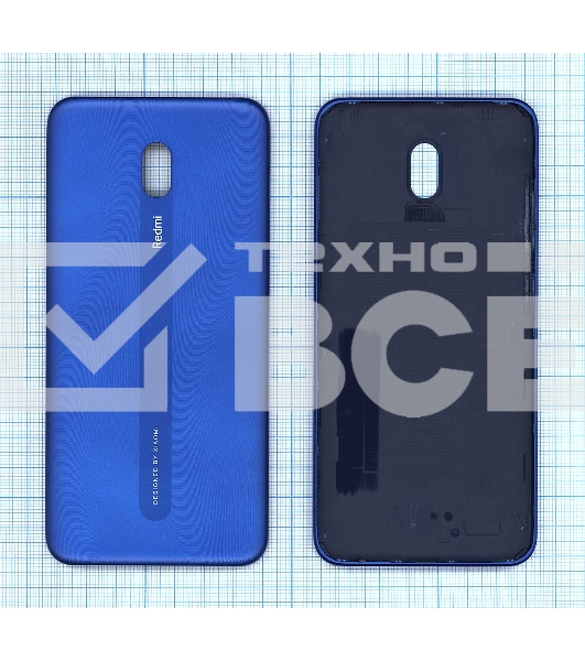 Задняя крышка для Xiaomi Redmi 8A синяя