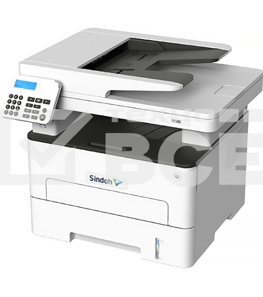 МФУ Sindoh M500 МОНОХРОМ А4,принтер/копир/сканер/факс 34 стр/мин,Wi-Fi. AirPrint,ADF 50,стартовый тонер в компл 700 отп.