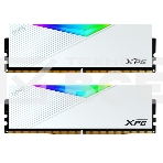 Оперативная память XPG Lancer, DDR5, 32GB (2x16GB), 6800MHz, CL34, с радиаторами, RGB, белый, фото 1