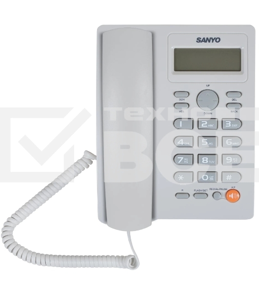 Телефон проводной SANYO RA-S306W белый