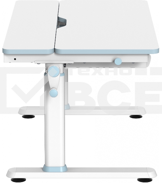 Стол детский Cactus CS-KD01-LBL столешница МДФ, голубой 100x80x60см