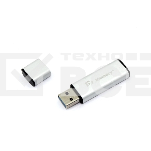 Флешка USB Dr. Memory 009 8Гб, USB 3.0, серебристый