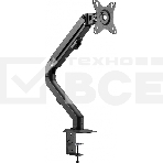 Кронштейн для мониторов Ultramounts UM728 черный 17'-27' макс.7кг крепление к столешнице поворот и наклон, фото15