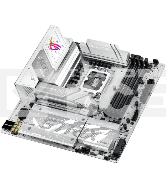 Материнская плата ASUS ROG STRIX B860-G GAMING WIFI, LGA 1851, Intel B860, 4xDDR5, 4xSATA, 4xM.2, 1xPCIe 5.0 x16, 1xDP, 1xHDMI, 1xThunderbolt 4, 1x 2.5Gb LAN, 1xUSB-C 20Gbps, 1xUSB-A 10Gbps, 3xUSB-A 5Gbps, 4xUSB-A 2.0, 2x3.5 мм, 7.1, mATX