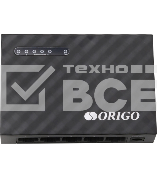 Неуправляемый коммутатор ORIGO OS2105/A2A 5x1000Base-T, корпус пластик