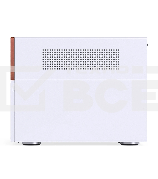 Корпус без блока питания JONSBO N4, Mini-Tower, 1x120mm, 1xUSB-A 3.0 + 1xUSB-C 3.2, SFX PSU Support, mATX, mITX White