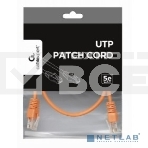 Патч-корд UTP Cablexpert cat.5e, 0.25м, литой, многожильный, оранжевый, фото9