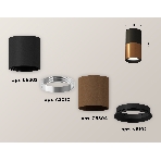 Светильник Ambrella Light XS6304070 SCF/SBK кофе песок/черный песок MR16 GU5.3  (C6304, C6302, A2010, N6102), фото 1