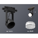 Светильник Ambrella light XT6602083 PBK/FR/CL черный полированный/белый матовый/прозрачный MR16 GU10 (C6602, N6241), фото 1