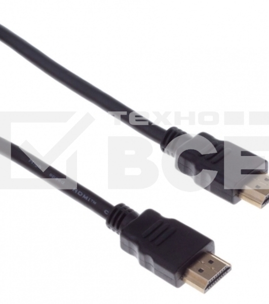 Кабель аудио-видео Buro HDMI (m)/HDMI (m) 1.8м. феррит.кольца позолоченные контакты черный