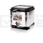 Фритюрница Centek CT-1430 сталь 900 Вт, АНТИПРИГАРНАЯ ЧАША, стальной корпус, ёмкость на 1,5 л масла, фото2