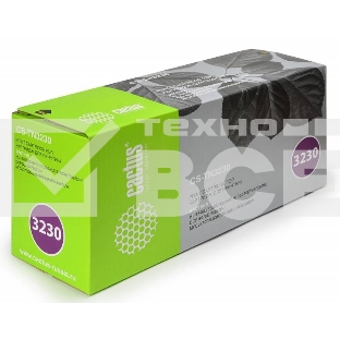 Картридж лазерный Cactus CS-TN3230 черный (3000 стр.) для Brother HL-5340D/5350DN/5370DW/DCP-8070D/8085DN