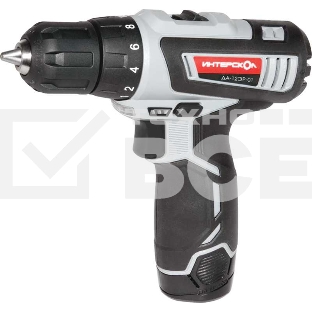 Дрель-шуруповерт аккумуляторная Интерскол ДА-12ЭР-01 Аккумуляторная, Кейс