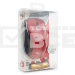 Мышь беспроводная Gembird MUSW-320-R красный, 1000 dpi, радиоканал, USB, кнопки - 3, фото7